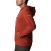 imageColumbia Mens Trek Graphic HoodieWarp Red  Bearly Checkered Peaks Graphic