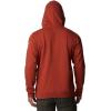 imageColumbia Mens Trek Graphic HoodieWarp Red  Bearly Checkered Peaks Graphic
