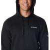 imageColumbia Mens Trek HoodieBlackCsc Sleeve Logo