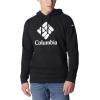 imageColumbia Mens Trek HoodieBlackCsc Stacked Logo
