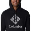 imageColumbia Mens Trek HoodieBlackCsc Stacked Logo