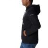 imageColumbia Mens Trek HoodieBlackCsc Stacked Logo