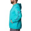 imageColumbia Mens Trek HoodieBright Aqua HeatherCsc Sleeve Logo