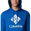 imageColumbia Mens Trek HoodieBright IndigoCsc Stacked Graphic