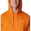 imageColumbia Mens Trek HoodieBright Orange  Csc Sleeve Logo