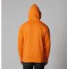 imageColumbia Mens Trek HoodieBright Orange  Csc Sleeve Logo