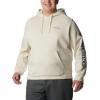 imageColumbia Mens Trek HoodieChalkCsc Sleeve Logo