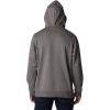 imageColumbia Mens Trek HoodieCharcoal HeatherCsc Sleeve Logo