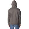 imageColumbia Mens Trek HoodieCharcoal HeatherCsc Sleeve Logo