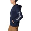 imageColumbia Mens Trek HoodieCollegiate NavyCsc Sleeve Logo