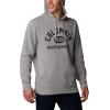 imageColumbia Mens Trek HoodieColm Grey Heather  College Life Graphic