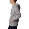 imageColumbia Mens Trek HoodieColm Grey Heather  College Life Graphic