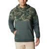 imageColumbia Mens Trek HoodieDark CoralCentered Gem Logo