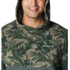 imageColumbia Mens Trek HoodieDark CoralCentered Gem Logo