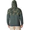 imageColumbia Mens Trek HoodieDark CoralCentered Gem Logo