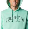 imageColumbia Mens Trek HoodieKelp HeatherCsc Arched Brand Logo