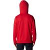 imageColumbia Mens Trek HoodieMountain RedCsc Sleeve Logo