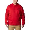 imageColumbia Mens Trek HoodieMountain RedCsc Sleeve Logo