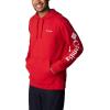 imageColumbia Mens Trek HoodieMountain RedCsc Sleeve Logo