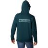 imageColumbia Mens Trek HoodieNight Wave  Boxed Gem Columbia Graphic