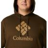 imageColumbia Mens Trek HoodieOlive GreenCsc Stacked Graphic