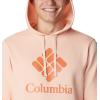imageColumbia Mens Trek HoodiePeach BlossomCsc Stacked Graphic