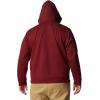 imageColumbia Mens Trek HoodieRed JasperCsc Sleeve Logo