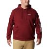 imageColumbia Mens Trek HoodieRed JasperCsc Sleeve Logo
