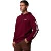 imageColumbia Mens Trek HoodieRich WineCsc Sleeve Logo