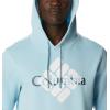 imageColumbia Mens Trek HoodieSky BlueCentered Gem Logo