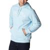 imageColumbia Mens Trek HoodieSky BlueCsc Arched Brand Logo