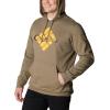 imageColumbia Mens Trek HoodieStone GreenCentered Gem Logo