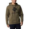 imageColumbia Mens Trek HoodieStone GreenCsc Stacked Graphic