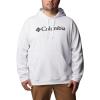 imageColumbia Mens Trek HoodieWhiteCsc Branded Logo