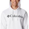 imageColumbia Mens Trek HoodieWhiteCsc Branded Logo