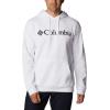 imageColumbia Mens Trek HoodieWhiteCsc Branded Logo