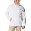 imageColumbia Mens Trek HoodieWhiteCsc Sleeve Logo