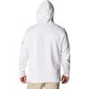 imageColumbia Mens Trek HoodieWhiteCsc Sleeve Logo