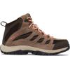 imageColumbia Womens Crestwood Mid Waterproof Hiking BootCordovanMud