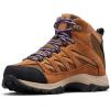 imageColumbia Womens Crestwood Mid Waterproof Hiking BootDark Truffle  Plum Purple