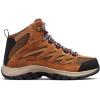 imageColumbia Womens Crestwood Mid Waterproof Hiking BootDark Truffle  Plum Purple