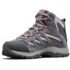imageColumbia Womens Crestwood Mid Waterproof Hiking BootGraphiteDaredevil