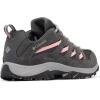 imageColumbia Womens Crestwood Waterproof Hiking ShoeDark GreySalmon Rose