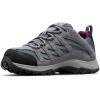 imageColumbia Womens Crestwood Waterproof Hiking ShoeGraphiteWild Iris