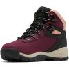 imageColumbia Womens Newton Ridge Plus Hiking BootMarionberryBlack