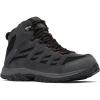 imageColumbia Mens Crestwood Mid Waterproof Hiking BootBlackCharcoal