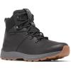 imageColumbia Mens Landroamer Explorer Waterproof Nubuck Hiking BootBlackDark Grey