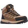 imageColumbia Mens Strata Trail Mid Waterproof Hiking ShoeDark BrownKhaki Ii