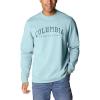 imageColumbia Mens Trek CrewSky BlueArched Brand Logo