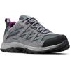 imageColumbia Womens Crestwood Waterproof Hiking ShoeGraphite  Wild Iris